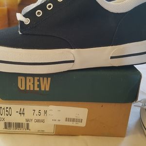 Drew womens 7.5 Kick navy blue NWB unworn